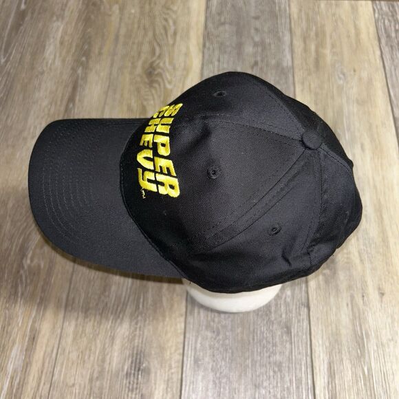Vintage NEW Super Chevy Magazine Hat Black Baseball Trucker Cap - Picture 8 of 10